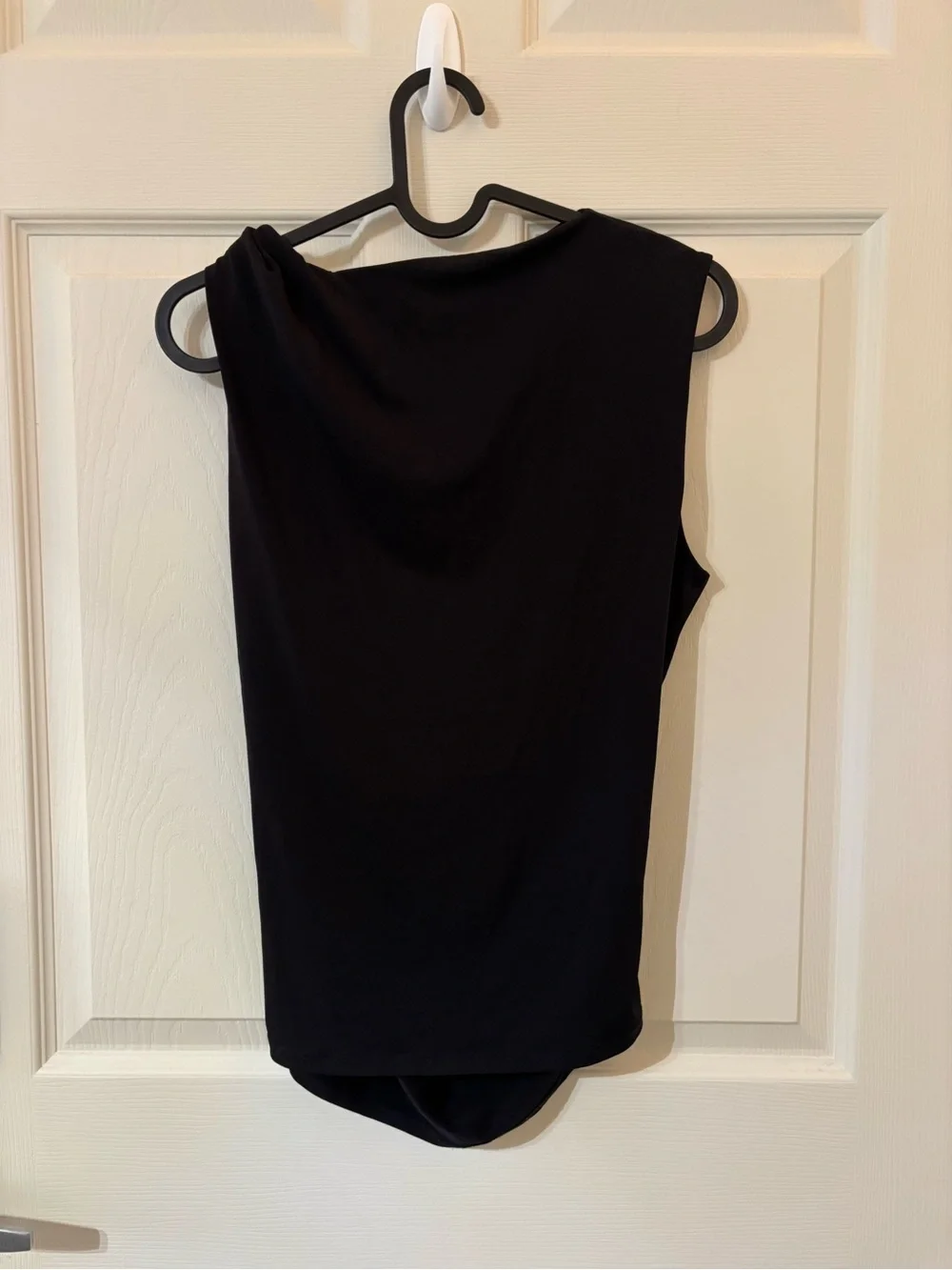 H&M Black Sleeveless Knot-Shoulder Camisole